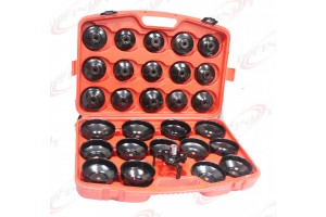 30pcs Oil Filter Cap Wrench Cup Socket Tool Set Mercedes BMW VW Audi Volvo Ford